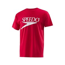 Speedo 여성용 티셔츠 반팔 크루넥 빈티지