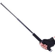 Tscorp 호신용 삼단봉 호신봉 3단봉 경찰봉 진압봉 경찰삼단봉 여성 호신용품, 실버, 1개