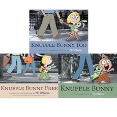 Knuffle Bunny 3 Books SET 모윌렘스 너플버니 페이퍼백 3종 세트, Knuffle Bunny Set, Walker Books