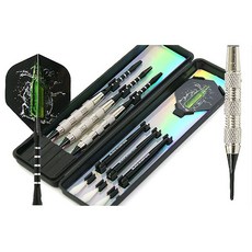 전자 다트핀 다트 세트 휴대용, 경기용_다트핀 실버비어, 3개