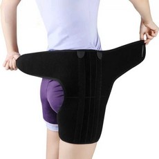 헤비드리머 고관절보호대 벨트 부상방지 밴드 엉덩이, M 경량 단일 다리형, 1개