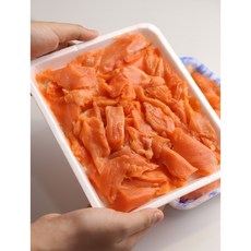 냉동 생연어 슬라이스 샐러드용 덮밥용 노르웨이산 1.25kg(250gX5팩), 5개, 250g