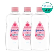 존슨즈베이비 오일, 500ml, 3개