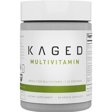KAGED MUSCLE 綜合維他命全食物膠囊, 1個, 60入