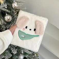 포토카드앨범 6공 포카바인더 털 포카홀더북 콜북 속지, 1매, 웜업 강아지 카드 앨범