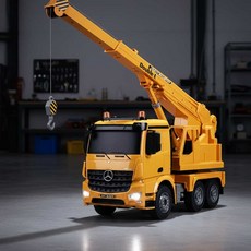 와이낫디자인 자동차장난감 무선 크레인 트럭