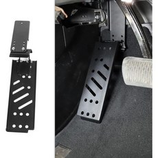 체로카르 지프 JL 데드 페달 강철 발판 내부 액세서리 20182026 랭글러 JLU, 2018-Present