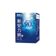 達特仕 Dr's Choice 新安力純EX 90% Omega-3 全光譜魚油 膠囊, 1個, 60份