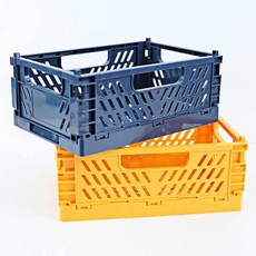 접이식 스토리지박스 네이비 주방 거실 han+86740jM