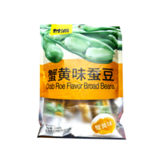 미소차이나 감원 게알맛 잠두콩 완두콩 중국 과자 간식 식품, 208g, 1개