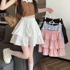 여성 미니 캉캉 A라인 스커트SD