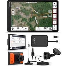 Garmin Alpha XL 차량 내 반려견 추적 GPS 내비게이터 번들 - 최대 20마리의 반려견을 추적하고 훈련시키며 PlayBetter 5000mAh 휴대용 충전기로 호, Portable Charger, 1개
