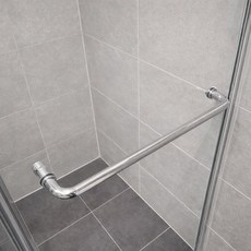 샤워부스 손잡이 샤워브스 C타입 450mm 스텐 유리문