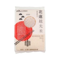 富麗富里 花蓮越光米與珍珠米, 1個, 花蓮越光米 1.5公斤/包 超取限購3包