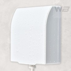 와볼샵 콘센트 안전커버 덮개 화장실용 아이보호 주방, 블랙