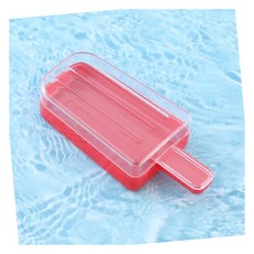 바 PVC아이스크림 케이스빨강색, 1봉