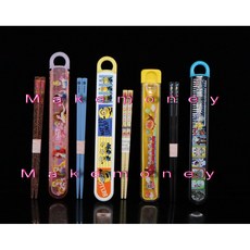 兒童學習筷 環保筷 附收納盒 日本卡通授權, 1個, 麵包超人Anpanman