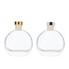 고급 금속캡 라운드 디퓨저 하바리움 용기 디퓨저 만들기 재료, 1개, 100ml, 캡없음