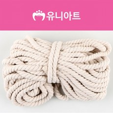 유니아트 면끈 6mm-개(1개입), 1개입