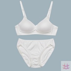 3보급창고 주니어 3단계 B컵 브라팬티세트 주니어여자속옷세트