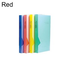 갤러리앨범 PA105 5x7 40장 1단 적색 1권