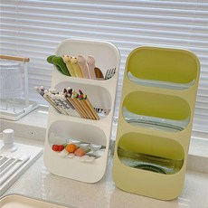 筷子收納盒家用台面多功能厨房餐具勺子置物架瀝水筷子架托筒篓笼, 1個