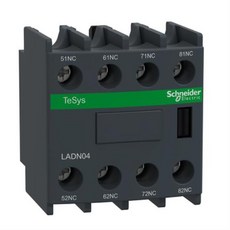 LADN04 LADN04C LA-DN04C TeSys D-보조 접촉 블록-4 NC-나사 클램프 터미널, 1개