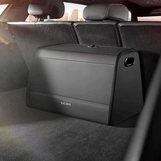 트렁크 정리함 자동차 차량용 블랙 차량 보관함 수납함 용품, A. 작은 검정