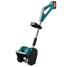 아리 제설장비 눈삽 바퀴형 제설 기계 도구 소형 리튬 배터리 무선 접이식 제설기, 1개