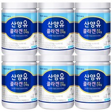 [녹십초] 산양유 초유 단백질 (콜라겐 1500mg :1일 섭취량당) 300달톤 280g, 6개