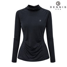 [DENNIS] 26SS신상 여성 에어슬림핏 베이스 레이어 블랙_HD5SLTS002