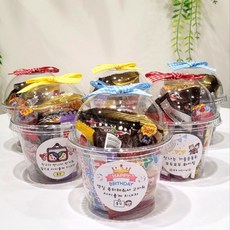 생일답례품 단체간식 유치원 어린이집 유치원 학원 행사 구디백 단체선물, 1개