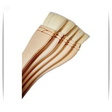 양모 백붓 배경 3호 넓은 수채화 젯소 바니쉬 붓 도구 1입