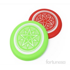 포춘사 원반 원반던지기, 레드, 1개