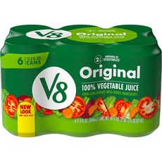 브이8 오리지널 100% 베지터블 주스 V8 Original 100% Vegetable Juice, 340ml, 36개