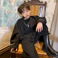 兔巴叮童裝 男女童西裝套裝 英倫兒童2025秋新款休閒洋氣網紅童裝潮錶演出服西裝套裝洋氣兩件套短袖西裝禮服開學畢業演出服