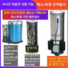 공업용 탈수기 대용량 탈수 카페트 세탁실 세차장 군부대, 업그레이드 두꺼운 고기 2.2KW 2상, 기본 색상