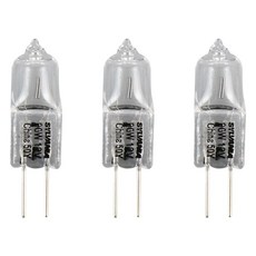 [묶음] 실바니아 핀할로겐 핀램프 JC 12V 20W G4 64425 주방후드전구, 3개