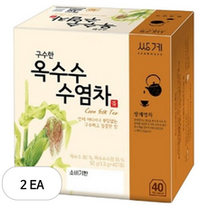 쌍계명차 김동곤명인이 만든 옥수수수염차 40개입, 2개, 1.3g