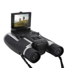12x32 2.4 12x 8x 48MP 2.5K 카메라가있는 쌍안경 인치 스크린 광학 디지털 줌, 01 black