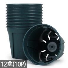 세인화분 슬릿화분 12호 10P - 화분, 슬릿화분(그린)_12호, 10개