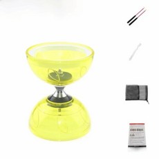 휴대용 가죽 소프트 그릇 모양 요요 엔터테인먼트, 1개, 4. Yellow