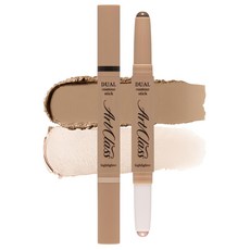 too cool for school 台灣公司貨 雙頭修容棒, 1個, 1號 暖色調雙色