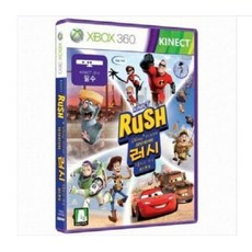 XBOX360 키넥트 러시 중고 케이스 메뉴얼포함 A급