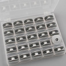 공업용 MGP사절북알 보빈 25P, 1세트, 공업용)사절북알(MGP) 25P+보관함