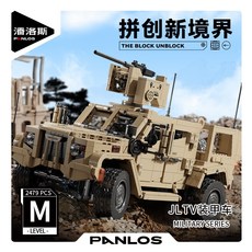 樂積木 JLTV裝甲車 M983導彈車 M1070重型拖車 628013 裝甲模型, 1個, A.JLTV裝甲車 628013