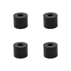 호시피 4Pcs 고무 스페이서 1OD x 38ID 34 두께 방진 패드 볼트 자동차 보트 가전제품용 와셔25 * 10 20mm, 1_1 Inch OD x 5/16, 4