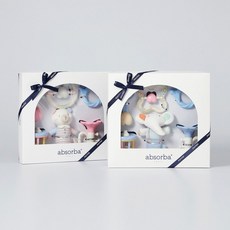 압소바 말띠해출산선물 딸랑이세트 AZA367P1BON 임신출산백일돌선물 2866068, 티노