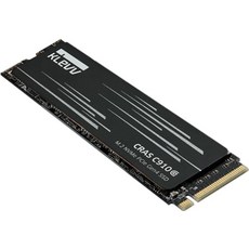 KLEVV CRAS C910G SSD 1TB M.2 NVMe 2280 PCIe Gen4x4 내부 솔리드 스테이트 드라이브 방열판 포함 최대 5000MB/s 데이터 전송