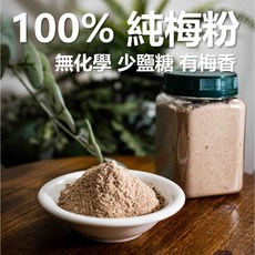 南投純梅粉220g 少糖少鹽無化學 青梅梅子粉 現貨, 梅粉罐裝  220公克, 1個, 220g